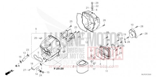 AIR CLEANER CBR500RAR de 2024